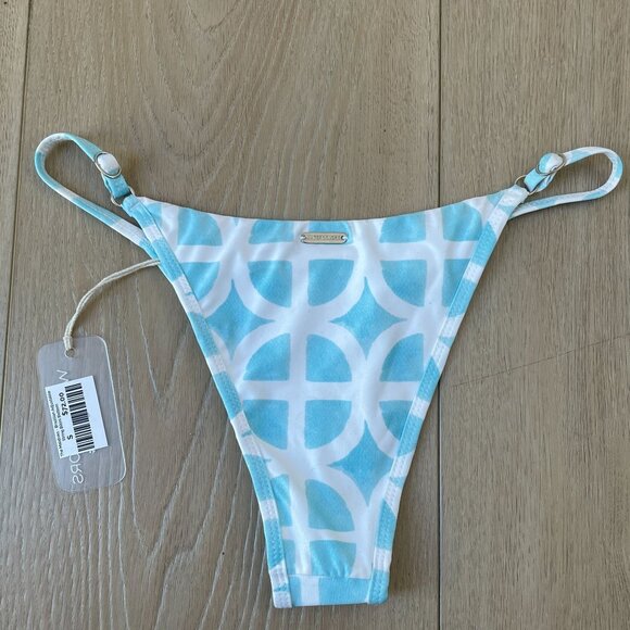 NEW Kenny Flowers Women Small Maldives Brazilian Adjustable String Bikini Bottom - Picture 3 of 10